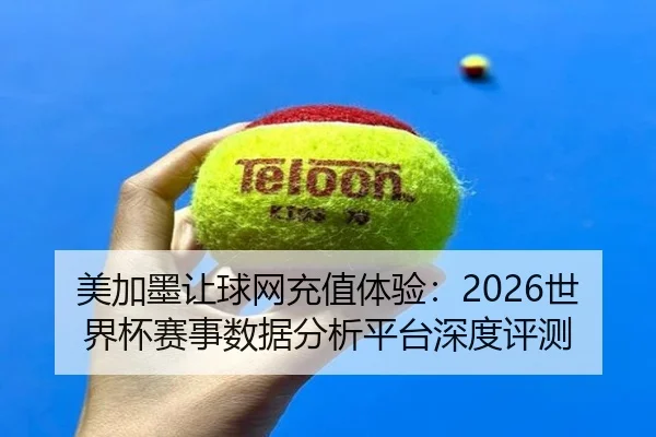 美加墨让球网充值体验：2026世界杯赛事数据分析平台深度评测